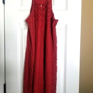 Small Rust Colored Dress